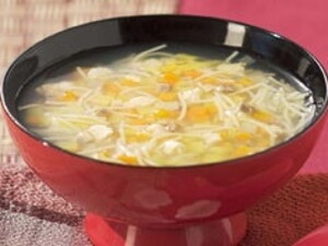 potage de poulet aux vermilles et légumes potage de poulet aux vermilles et légumes