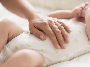 Maman avec son bebe
