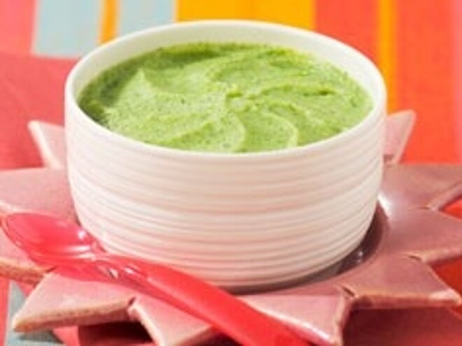 purée de brocolis et poulet purée de brocolis et poulet